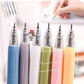 6pc Knife Pen Craft Cutting Tools, Pen Knife for Crafts, Creative Retractable Hobby Knife Pen, Exacto Knife Pen Cute, Thin Blade for Art Paper Scrapbook, Paper Pen Cutter, Pen Cutter Tool in Saudi Arabia