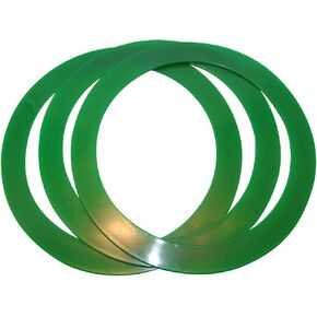 Higgins Brothers Juggling Rings Set of 3 Professional Style (Forest Green) in Kuwait