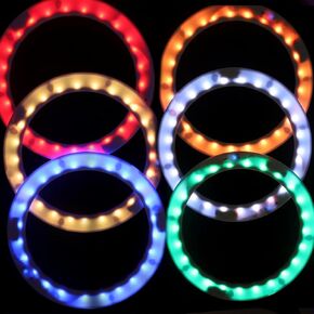 Led Juggling Rings Rechargeable Light Up Juggling Rings Multiple Colors with Charger Set of 3 in Kuwait