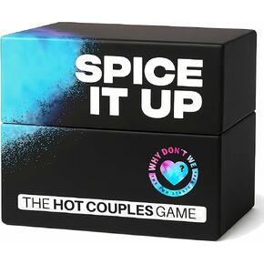 Why Don't We - Spice IT UP - Super Fun Couples Games for Date Nights: 150 Cards with Conversations, Spicy Dares & More - Best Date Night Games for Couples - Romantic Adult Couple Game in Kuwait