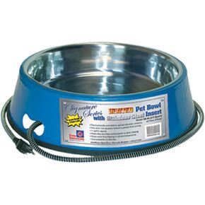 Farm Innovators SB-60 Signature Series 5.5 Quart Electric Heated Pet Water Bowl with Stainless Steel Insert, Thermostatic Control, 60 Watt in Kuwait