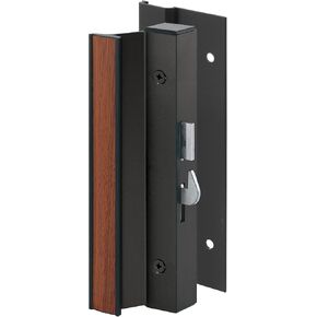 Prime-Line C 1003 Black Aluminum, Sliding Door Handle Set with Hook Lock (Single Pack) in Kuwait