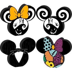 4pcs Mouse Halloween Table Decorations Wood Halloween Table Centerpieces in Kuwait