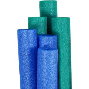Pool Mate 6-Pack Blue and Teal Pool Noodles Jumbo, Made in Canada in Kuwait