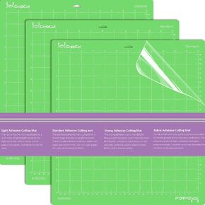 Cutting Mats for Cricut Maker 4/Explore 4/Maker 3/Explore 3/Explore Air 2 12x24 Inch 3Pack Green StandardGrip Durable Long Lasting Standard Stickness Replacement Cut Mat for Cricut/Siser Juliet Romeo in Saudi Arabia