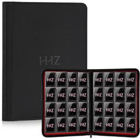 HHZ 16-Pocket Trading Card Binder, 832 Slots, Side Loading, Ringless -Pink in Kuwait