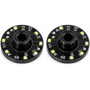 UDIRC Brass + Tungsten Steel Wheel Weights (2PCS), 8.6g Each Heavy Duty Weighted 7mm Hex Hub Adapters for UCX2405PRO Crawler UCX1802PRO UCX1804PRO, Upgrade Parts UCX24-P063B in Kuwait