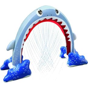 Giant Shark Sprinkler, Giant Outdoor Water Toy, Summer Outdoor Play Sprayer, Suitable for Summer Gifts Backyard Garden Lawn Water Party in Saudi Arabia