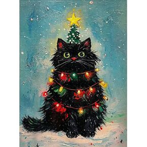 Christmas Landscape Paint by Numbers Kit for Adults Beginner Without Frame in Kuwait