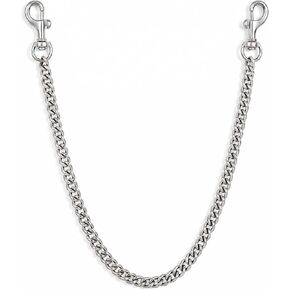 Weixiltc 19" Short Metal Purse Chain with Lobster Clasps (Mirror Silver) in Kuwait
