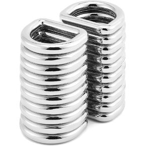 DEVPSISR Metal D Ring,Heavy Duty Welded Solid D Rings for sewing,Purse Making Supplies,Backpacks,Webbing Straps in Kuwait