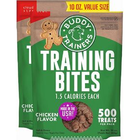 Buddy Biscuits Trainers Soft & Chewy Dog Treats, Chicken, 10 oz, 500 Treats in Kuwait