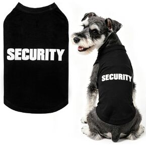BINGPET Dog Security Shirt, Soft Cotton Puppy T-Shirt, Halloween Costumes in Kuwait