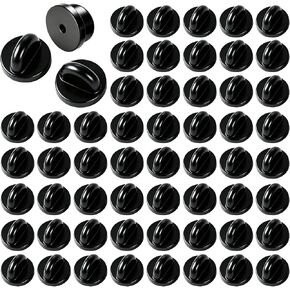 300PCS Rubber Pin Backs Plastic Soft Enamel Pin Backings Replacement in Kuwait
