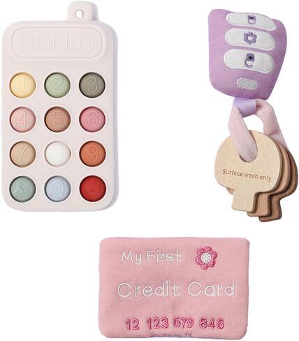 let's make My First Baby Purse, 3 Pcs Sensory Toy for Baby & Toddler Girls in Kuwait