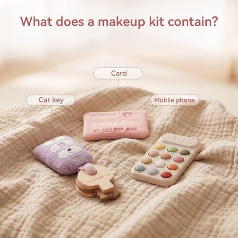 let's make My First Baby Purse, 3 Pcs Sensory Toy for Baby & Toddler Girls in Kuwait