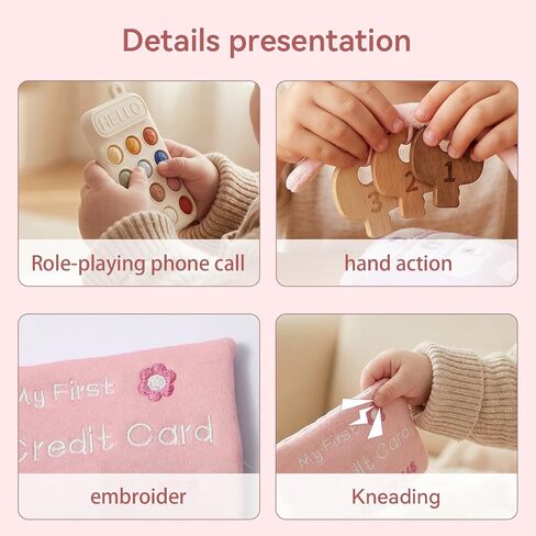 let's make My First Baby Purse, 3 Pcs Sensory Toy for Baby & Toddler Girls in Kuwait
