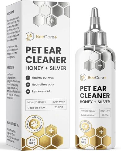 Dog Ear Cleaner, Dog Ear Infection Aid, 25 PPM Colloidal Silver in Kuwait