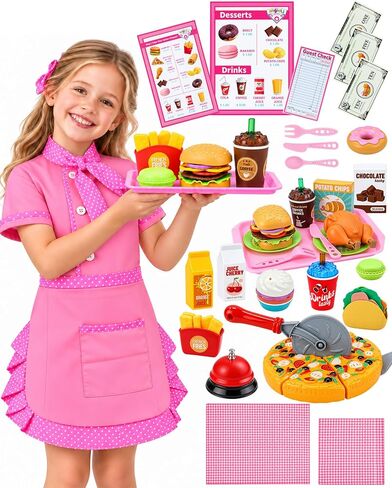 Magic4U Kids Bakery Pretend Play Set, Toddler Kitchen Food Toy for Ages 3+ in Kuwait