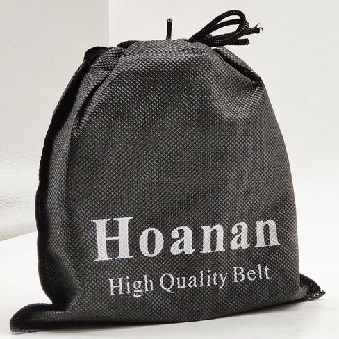 HOANAN 2 Pack Nylon Belt Outdoor Non-Metal Mens Military Web 1.5" Tactical Work Belt in Kuwait