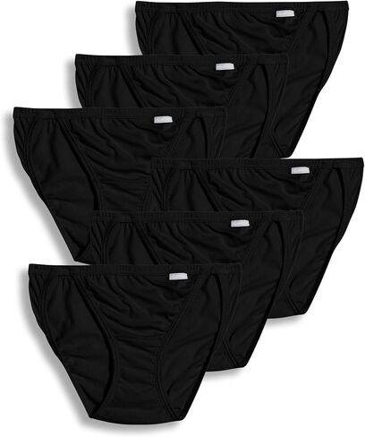 Jockey Women's Underwear Elance String Bikini - 6 Pack in Kuwait
