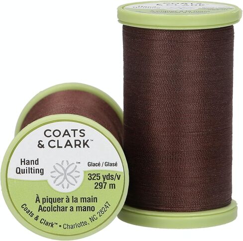 Coats Thread & Zippers Dual Duty Plus Hand Quilting Thread, 325-Yard, Chona Brown in Kuwait