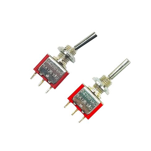 2PCS RC Transmitter 3 Positions and 2 Positions Long and Short Toggle Switch for Taranis X9D Plus Radiomaster TX16s Jumper T12 Spektrum DX8 gen2 NX10 Replacement (3 Positions Short) in Saudi Arabia
