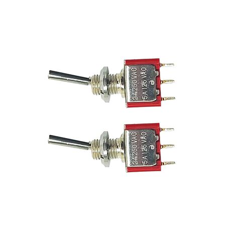 2PCS RC Transmitter 3 Positions and 2 Positions Long and Short Toggle Switch for Taranis X9D Plus Radiomaster TX16s Jumper T12 Spektrum DX8 gen2 NX10 Replacement (3 Positions Short) in Saudi Arabia