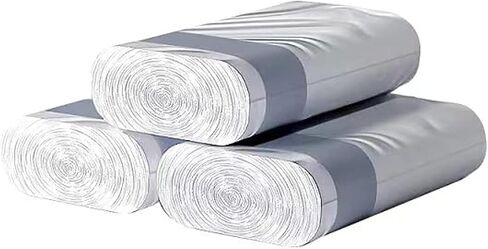 Self Cleaning Cat Litter Box Liners - 2 Rolls (50 Count), Waste Bags Automatic Cat Litter Box in Saudi Arabia