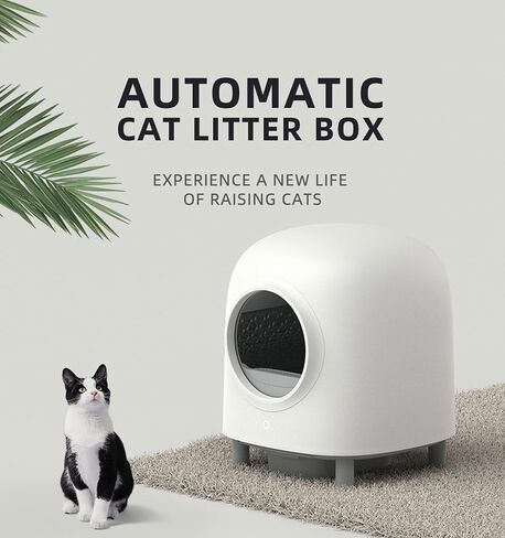 Self Cleaning Cat Litter Box Liners - 2 Rolls (50 Count), Waste Bags Automatic Cat Litter Box in Saudi Arabia