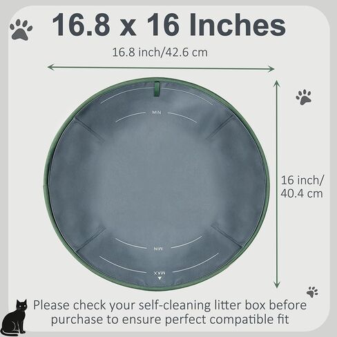NewKe 2 Pack Cat Litter Pads for PETLIBRO Luma Automatic Cat Litter Box in Saudi Arabia