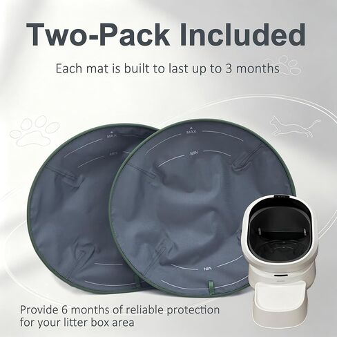 NewKe 2 Pack Cat Litter Pads for PETLIBRO Luma Automatic Cat Litter Box in Saudi Arabia