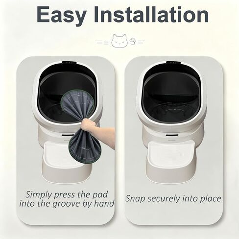 NewKe 2 Pack Cat Litter Pads for PETLIBRO Luma Automatic Cat Litter Box in Saudi Arabia