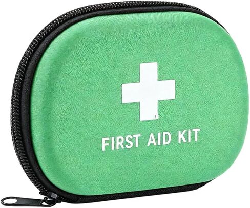 First Aid Hard Case Empty, First Aid Hard Case First Aid EVA Hard Red Medical Bag for Home Health First Emergency Responder Camping Outdoors (Green Small) in Kuwait