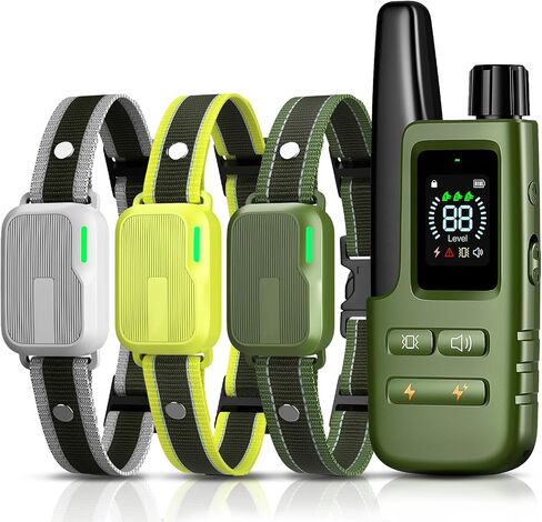 Shock Collar for Dogs 3 Pack - 4500FT Dog Training Collar with Remote in Kuwait
