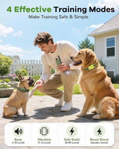 Shock Collar for Dogs 3 Pack - 4500FT Dog Training Collar with Remote in Kuwait