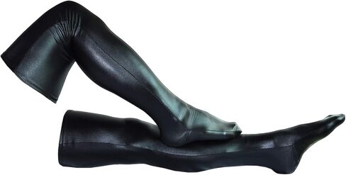 Seeksmile Unisex Shiny Metallic Spandex Skintight Stocking in Kuwait