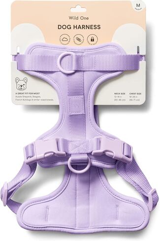 Wild One Dog Harness, The Original No-Pull, Pet Harness Size M, Lilac in Kuwait