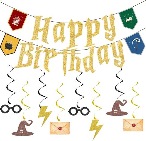 Magic Fantasy Themed Wizard Birthday Party Decorations in Kuwait
