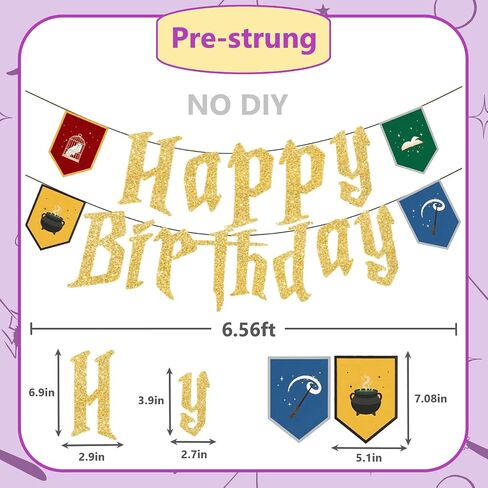 Magic Fantasy Themed Wizard Birthday Party Decorations in Kuwait