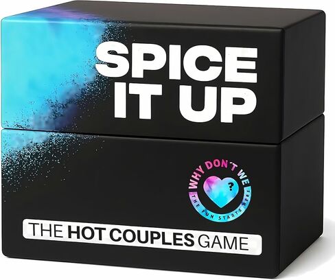 Why Don't We - Spice IT UP - Super Fun Couples Games for Date Nights: 150 Cards with Conversations, Spicy Dares & More - Best Date Night Games for Couples - Romantic Adult Couple Game in Kuwait