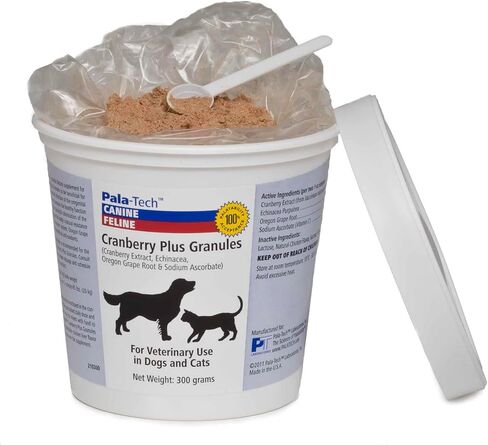 Pala-Tech Potassium Citrate Plus Cranberry Granules 300 gm - Cat & Dog UTI Treatment - Dog Urinary Tract Supplements for Bladder Stone Prevention (Made in USA) in Kuwait