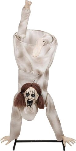 Haunted Hill Farm 0.8-Ft. Crawling Girl Halloween Animatronic in Saudi Arabia