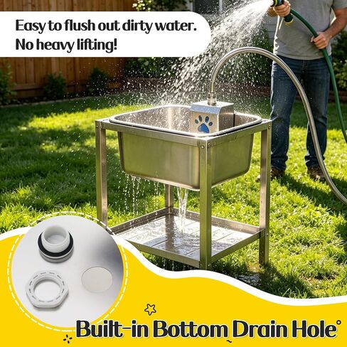 Automatic Dog Water Bowl Dispenser 3.5Gal Auto-Fill Pet Waterer in Saudi Arabia