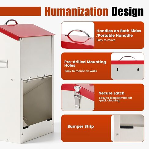 25lbs Automatic Dog Feeder Large Breed Gravity Dog Food Dispenser in Kuwait