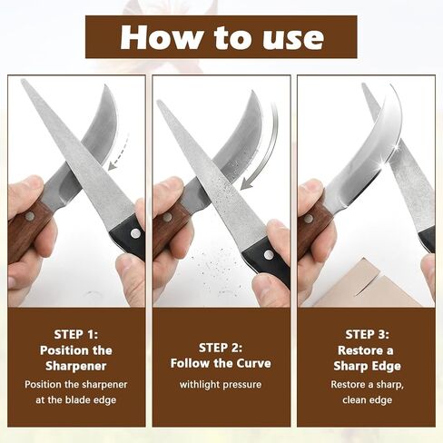 10 Inch Hoof Knife Sharpener Honing Rod, Diamond‑Coated Farrier Tool in Saudi Arabia