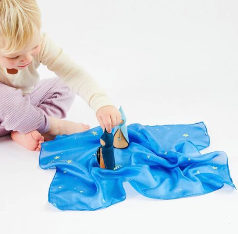 Sarah's Silks Enchanted Mini Playsilks | Creative Waldorf Toys for Open-Ended Play (Rainbow) in Kuwait