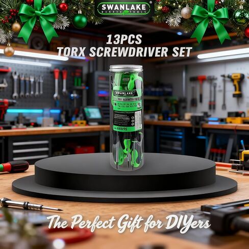 SWANLAKE 86PCS Magnetic Screwdriver Set,Includes Slotted/Phillips/Torx Mini Precision Screwdriver, Replaceable Screwdriver Bits and nut drivers With Sturdy tool box in Kuwait