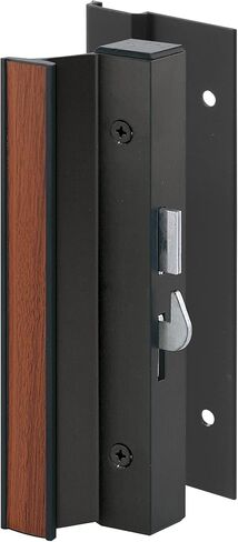 Prime-Line C 1003 Black Aluminum, Sliding Door Handle Set with Hook Lock (Single Pack) in Kuwait