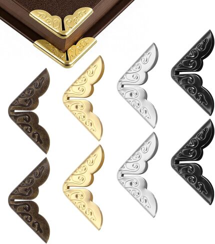 100 Pcs Metal Book Corners, Book Corner Protectors in Kuwait